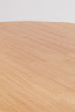 SKLUM Table à Manger Ronde en Bois (Ø100 cm) Sekiz Bois Naturel