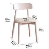 Chaise Scandinave Blanche Chaises De Salle A Manger Scandinave sans Bras Chaise De Cuisine en Bois en Cuir avec Pieds en Bois pour La Salle À Manger(/Light Gray B)