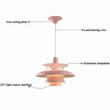 UIOPPOI Lampe Suspendue PH5 avec Douille Compatible E27 pour éclairage Moderne, Lustre en Aluminium de Style Nordique pour la décoration de la Maison et du Restaurant