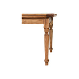 Biscottini Table à Manger Extensible 160x80x80 cm Made in Italy - Table Salle à Manger Extensible en Bois Massif - Table Bois Salle a Manger