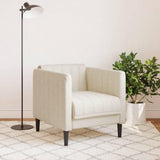 Générique Fauteuil Lin,Meubles,Canapés,Crème,15.9 KG,372602