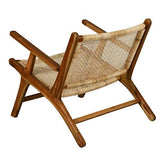 AubryGaspard Fauteuil en Bois et cannage