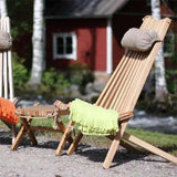 Ecofurn Chilienne scandinave avec Repose-Pieds Mélèze