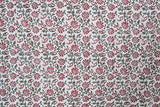YUVANCRAFTS Couverture de couette en coton Kantha, imprimé main indienne, taille double, rose
