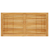 vidaXL Table à Dîner de Jardin Table de Salle à Manger Table de Patio Meuble de Jardin Extérieur Terrasse 140x70x73,5 cm Bois d'Acacia Massif