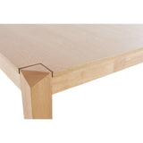 Miliboo Table Extensible rallonges intégrées rectangulaire en Bois Clair L150-180 cm Bolly