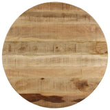 vidaXL Table Basse Table d'Appoint Canapé Salon Maison Bois Massif de Manguier