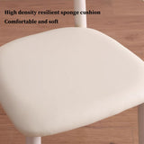 Chaise Scandinave Blanche Chaises De Salle A Manger Scandinave sans Bras Chaise De Cuisine en Bois en Cuir avec Pieds en Bois pour La Salle À Manger(/Light Gray B)