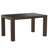 Mobili fiver, cuisine, extensible jusqu'à 220 cm de table, Jacopo lambris, Canaletto Walnut (Noyer), 140 x 90 x 77 cm