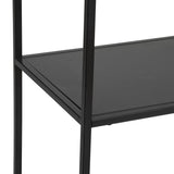 Atmosphera - Étagère Gota - métal - Noir - 90x180 cm