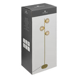 Atmosphera - Lampadaire droit en métal H162cm doré