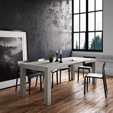 MOBILI FIVER, Table à Manger Extensible, Iacopo, Noyer, Made in Italy