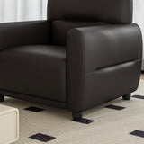 KIBONCY Canapé de Bureau en Cuir Cat Scratch, canapé Moderne 3 Places avec Mousse Haute densité, et Salon, Coussins(D,70x71x78cm)