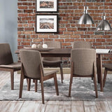 Julian Bowen Lot de 2 chaises de salle à manger Kensington, noyer