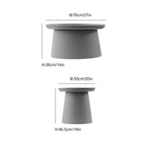 GQMYCDM Table D'appoint Ronde, Bouts de Canapé de Salon, Bout de Canape, pour Salon/Chambre/Balcon/Bureau/Intérieur/Extérieur (Color : Pink, Size : 20in/50cm)