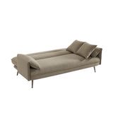 PRICE FACTORY just for you Canapé 3 Places Convertible Beige Collection Silas