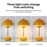 anso Lampe de bureau sans fil à LED tactile USB à intensité variable pour chambre à coucher (bleu)