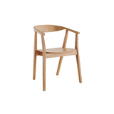 Miliboo Chaises scandinaves en Bois Clair Massif (Lot de 2) Bahia