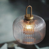 LWZBBGSL Suspension à tête Unique de Base E27, Lustre en Verre de personnalité créative, Lampe Suspendue de Style Industriel Moderne, luminaires de décoration de Bar de Chambre à Coucher de Salon