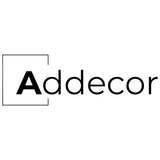 Addecor - Lot de 2 chaises de Salle à Manger - modèle Edna - Couleur Noire - 89 x 36 x 40 cm - chaises de Salon en Fer et Bois - idéales pour Les projets d'hôtellerie