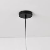 lux.pro Lot de 2 Lampes à Suspension Éclairage Intérieur Hauteur Réglable Métal Diamètre 30 cm Noir Doré