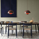 LEGZIT Lampe Suspendue de Style Nordique pour Restaurant,Lampe Suspendue en métal,Mini 1 Lampe Macaron Moderne de Couleur Rose