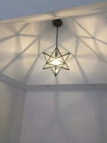 MM étoiles Cristal Diamants Lustre Plafonnier Lumières Loft pour couloir Allée Barre de porte Chambre à coucher Restaurant Salon