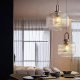 LWZBBGSL Suspension à tête Unique de Base E27, Lustre en Verre de personnalité créative, Lampe Suspendue de Style Industriel Moderne, luminaires de décoration de Bar de Chambre à Coucher de Salon