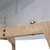 AltoBuy VERANE - Table Basse Ronde Plateau Verre
