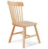 ALTEREGO Chaise Design 'Montana' en Bois Finition Naturelle