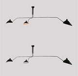 DRFGHK Lampe Serge Mouille Serge Mouille Fer créative Moderne Salon Plafond Lampes Lampes //Sol/Mur Lampes Lampe de Plafond chefs-624,6 PLL