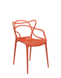 Kartell Masters, Chaise, Orange Rouille, Lot de 2