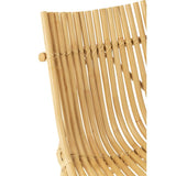 Fauteuil Design en Rotin Margery 84cm Naturel