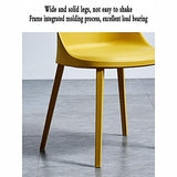 WHOJA Chaises de Cuisine Chaise de maison Convient pour une utilisation intérieure et extérieure Chaise en plastique Pour le salon de bureau Utilisez une chaise de patio ou un siège pour contract Chai