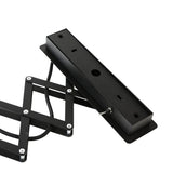 Licht-Erlebnisse Applique murale intérieure en métal noir bureau salon H:24 cm E27 réglable lampe murale rétro extensible chambre HARMONY