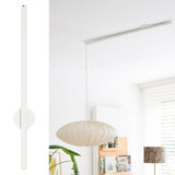 Lightswing® Single Système de Suspension pour 1 Lampe Suspendue - Blanc Mat - 90 cm - Système de Lampe Réglable - Facile à Installer - Lampe Suspendue - Suspension de Lampe
