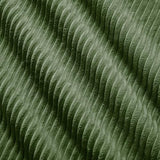 HUIVEYA Canapé Modulable Trois Places avec Accoudoirs Extra-Larges,Coussins d’Assise Haute Résilience 32D,Conception Ergonomique,Aucun Assemblage Requis (Green)
