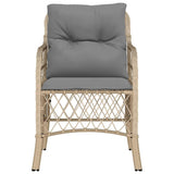 Canapé de Jardin avec Coussins, 2 pièces, fauteuils d'extérieur en Poly rotin Noir, sièges de Salon, de dîner, Meubles de Patio