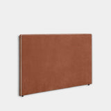 KLAST Tête de Lit Line, Polyester, Mousse Polyuréthane, Contreplaqué, Terracotta, Style Contemporain, Rembourré, 120 x 165 cm