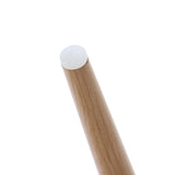 Merax Lot de 4 Chaises de Salle à Manger, Chaises de Cuisine avec Siège en Polyuréthane et Dossier en Rotin, Chaise Rembourrée pour Salle à Manger, Salon et Chambre à Coucher, Pieds en Métal, Beige