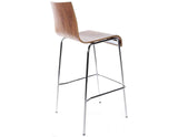 Kokoon BS00230WA Cobe Tabouret de Bar Bois Marron 51 x 52 x 103 cm