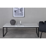 Paris Prix Table Basse en Marbre Estelle 120cm Blanc