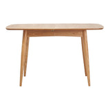 Miliboo Table à Manger Extensible frêne Naturel L130-160 cm NORDECO