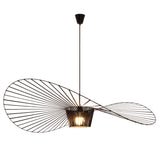 CHNB Lustre Vertigo Suspension, RéTro Suspension Luminaire Lustres Postuler à Salon Cuisine Chambre Luminaires IntéRieur, Lampe LED E27 Max 40W (120 CM)
