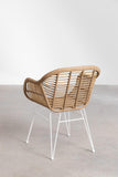 SKLUM Chaise de Jardin en rotin synthétique Zole Blanc