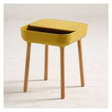 Table basse, table d'appoint de salon, table de canapé, table basse à combinaison simple de table basse carrée petit appartement nordique maison salon table basse table cocktail (couleur : jaune,