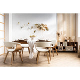 Miliboo Chaise Design Noir et Bois Clair Bent