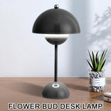 Starnearby Lampe de Table LED Pot de Fleurs, Lampe de Chevet Rechargeable Sans Fil, Lampes Champignon Tactile Dimmable avec 3 Modes de Luminosité, Lampes de Bureau Décorative Rétro
