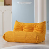 Cozy Teddy Canapé paresseux en velours et chaise au coin de la cheminée, fauteuil poire double pour salon, chambre à coucher, bureau, salon Togo – Confort et tilité