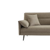 PRICE FACTORY just for you Canapé 3 Places Convertible Beige Collection Silas